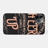 ÉTUI POUR IPHONE 11 PRO BONHEUR REMONTER LE MORAL (Dos (Horizontal))