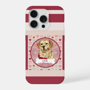Étui pour iPhone 11 Pro Cœur de Golden Retriever