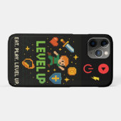 Étui pour iPhone 11 Pro Level Up Gamer – Pixels Ré (Dos (Horizontal))