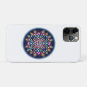 Étui pour iPhone 11 Pro Mandala Cosmique Psychedél (Dos (Horizontal))