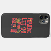 Étui pour iPhone 11 PRO MAX PARDONNE LAISSER ALLER (Dos (Horizontal))