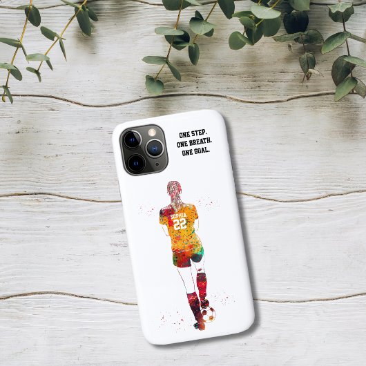 Étui pour iPhone 11 Pro pour footballeuse