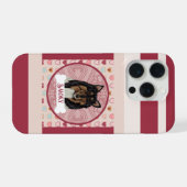 Étui pour iPhone 11 Pro Rough Collie Valentine Hea (Verso Horizontal)