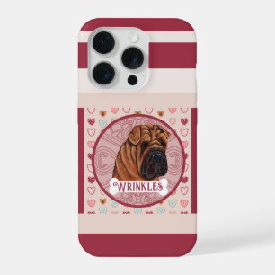 Étui pour iPhone 11 Pro Shar Pei nom Valentine Hea