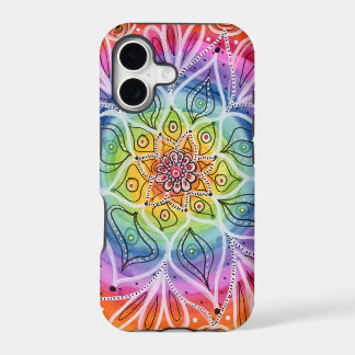 Étui pour iPhone 11 Psychedelique, Hippie, Mandala