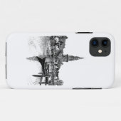 Étui pour iPhone 11 Voie Navigable de Ville Europé (Dos (Horizontal))
