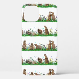 Étui pour iPhone 12 Prairie Dog Meadow (choisissez