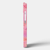 Étui pour iPhone 13 'Aquarelle Rose Rêveuse' (Verso / Gauche)