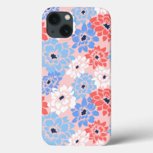 Étui pour iPhone 13 'Fleurs éclatantes'