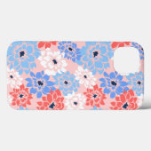 Étui pour iPhone 13 'Fleurs éclatantes' (Verso (horizontal))