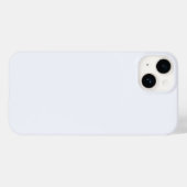 Étui pour iPhone 14 blanc fantôme (Verso (horizontal))