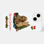 Étui pour iPhone 14 chiot et chaton (Verso (horizontal))