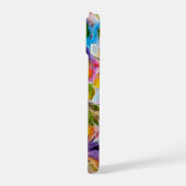 Étui pour iPhone 15 avec art abstrait vibrant pein (Côté gauche)