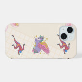 Étui pour iPhone 15 avec une licorne (Verso Horizontal)