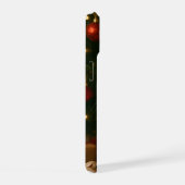 Étui pour iPhone 15 Chat Ruban de Noël (Côté droit)