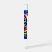 Étui pour iPhone 15 Drapeau de Fierté America 250 (Côté droit)