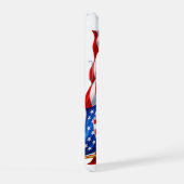 Étui pour iPhone 15 Drapeau de Fierté America 250 (Côté droit)