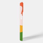 Étui pour iphone 15 Formes fluides ondulées abstra (Verso / Droite)