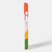 Étui pour iphone 15 Formes fluides ondulées abstra (Verso / Gauche)