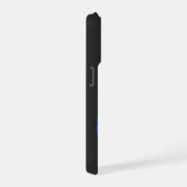 Étui pour iPhone 15 Loup Mystique Bleu (Côté droit)