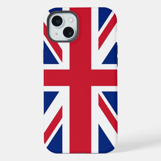 Étui pour iPhone 15 Plus Apple, drapeau du Royaume (Verso)