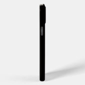 Étui pour iPhone 15 Plus Black 4 Luxe, Belette élé (Verso / Droite)