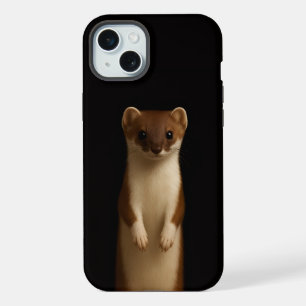 Étui pour iPhone 15 Plus Black 4 Luxe, Belette élé