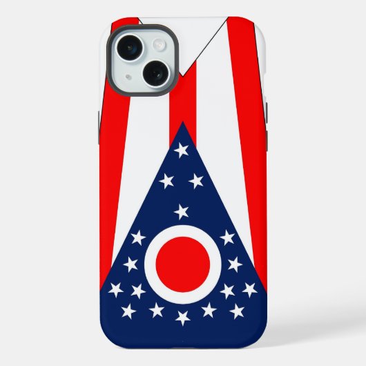 Étui pour iPhone 15 Plus Case-Mate, drapeau de l'O (Verso)