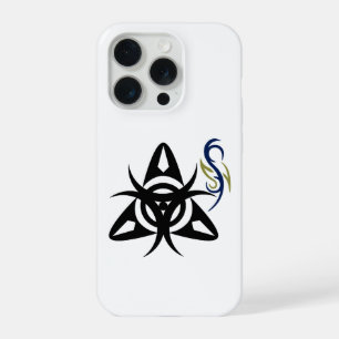 Étui pour iPhone 15 Pro avec symbole tribal mystiq