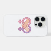 Étui pour iPhone 15 Pro Cadeau de Journée internat (Verso Horizontal)