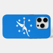 Étui pour iPhone 15 Pro Case-Mate, drapeau de Corp (Verso (horizontal))