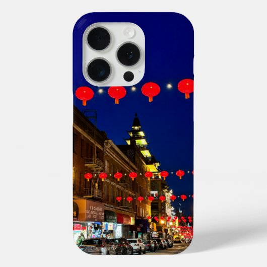 Étui pour iPhone 15 Pro Chinatown de San Francisco (Verso)