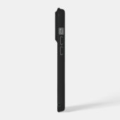 Étui pour iPhone 15 Pro Dark Hooded Skull (Côté gauche)