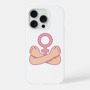 Étui pour iPhone 15 Pro Féministe Amour de Soi Fém