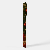 Étui pour iPhone 15 Pro Max avec ruban de Noël et (Côté droit)