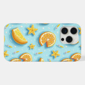 ÉTUI POUR IPHONE 15 PRO MAX CITRON D'ÉTÉ (Verso Horizontal)