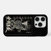 Étui pour iPhone 15 Pro Max Dragon Esthétique Soup (Verso Horizontal)