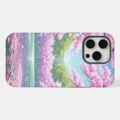 Étui pour iPhone 15 Pro Max Fleur de Cerisier (Verso Horizontal)