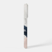 Étui pour iPhone 15 Pro Mist Coastal Abstrait (Côté droit)