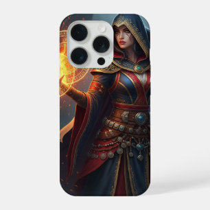Étui pour iPhone 15 Pro Sorcière Épique Lanceuse d