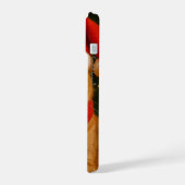 Étui pour iPhone 15 Santa Cat (Côté gauche)