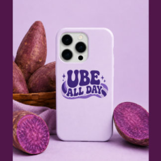 Étui pour iPhone 15 Ube toute la journée
