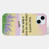 Étui pour iPhone 15 'Verset Inspirant' (Verso (horizontal))