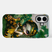 Étui pour IPhone 16 Bumblebee Dragonling (Verso (horizontal))
