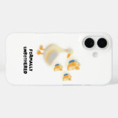 Étui pour iPhone 16 Canard Imperturbable (Verso (horizontal))