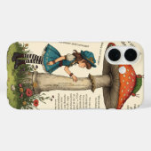 Étui pour iPhone 16 Conseils de chenille (Verso (horizontal))