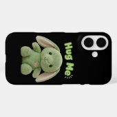 Étui pour iPhone 16 Hug Me Bunny (Verso (horizontal))