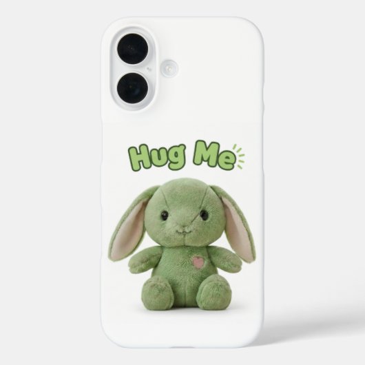 Étui pour iPhone 16 Lapin Câlin (Verso)