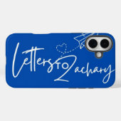 Étui pour iPhone 16+ Lettres à Zachary (Verso (horizontal))
