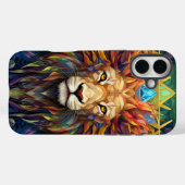 Étui pour iPhone 16 Lion (Verso (horizontal))